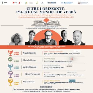 Oltre l’Orizzonte rassegna culturale Montegiorgio Dieta Mediterranea