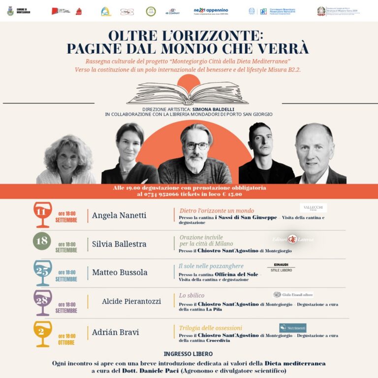 Oltre l’Orizzonte rassegna culturale Montegiorgio Dieta Mediterranea