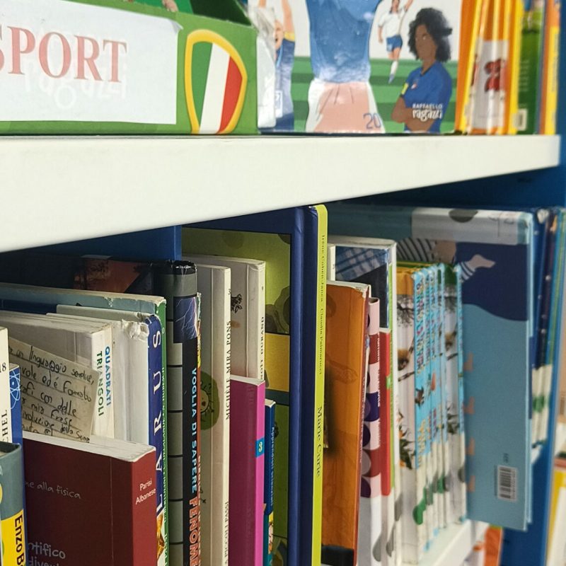 Sezione ragazzi della biblioteca comunale